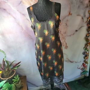 Laurie Felt Floral Slip Dress